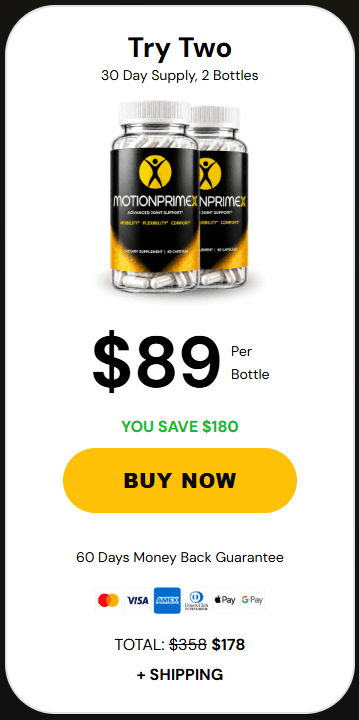 Buy MotionPrimeX 1 Bottle